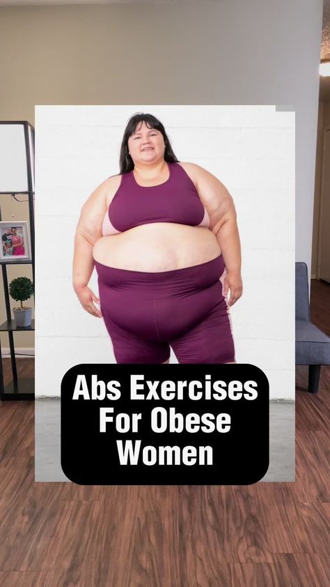 Ab Exercises For Obese Women #Obesity #weightlossforwomenover40 #weightlossforbeginners #weightlossformoms #athomeworkouts #athomeworkoutvideos #abexercises #abworkoutvideos | Jeremiah Daniel Johnson | Cloonee · The Ciggie (Original Mix) Obese Workout, Obese People, Belly Fat Workout, Stomach Workout, Quick Workout, Leg Workout, Arm Workout, Kettlebell, Easy Workouts