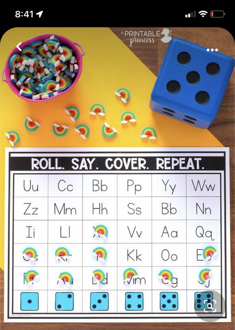 Rti Kindergarten Activities, Kindergarten Rti Activities, Kindergarten Alphabet Centers, Kindergarten Letter Activities, Letter Activities For Kindergarten, Kindergarten Alphabet Activities, Kindergarten Literacy Activities, Kindergarten Literacy Centers, Roll And Cover