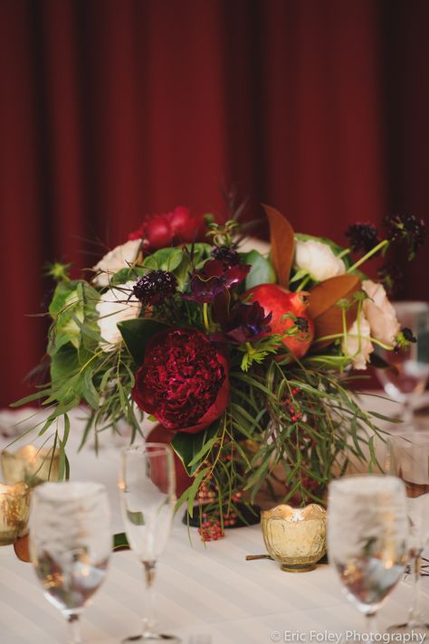 Late Autumn Wedding - Showit Blog Privet Berry, Fall Wedding Aesthetic, Late Fall Wedding, Privet Berries, Burgundy Peonies, Bbq Rehearsal Dinner, Winter Wedding Centerpieces, Fall Wedding Photos, Dress Pictures