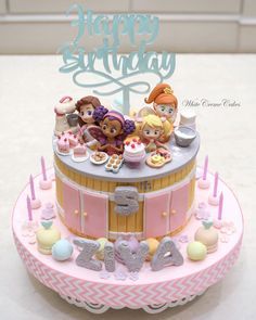 Butterbeans Cafe, Butterbean's Cafe, Sweet Birthday Cake, Baking Birthday Parties, Cafe Cake, Chef Cake, Barbie Birthday Cake, Fondant Cakes Birthday, Fondant Recipe