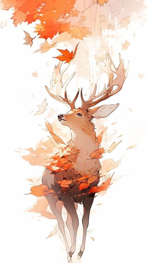 . #Got_Concept_Art #Winter_Deer_Art #Fantasy_Deer_Art #Deer_Fanart Fox And Deer Art, Winter Deer Art, Fantasy Deer Art, Deer Fanart, Deer Fantasy Art, Deer Art Drawing, Deer Dragon, Deer Drawings, Fantasy Deer