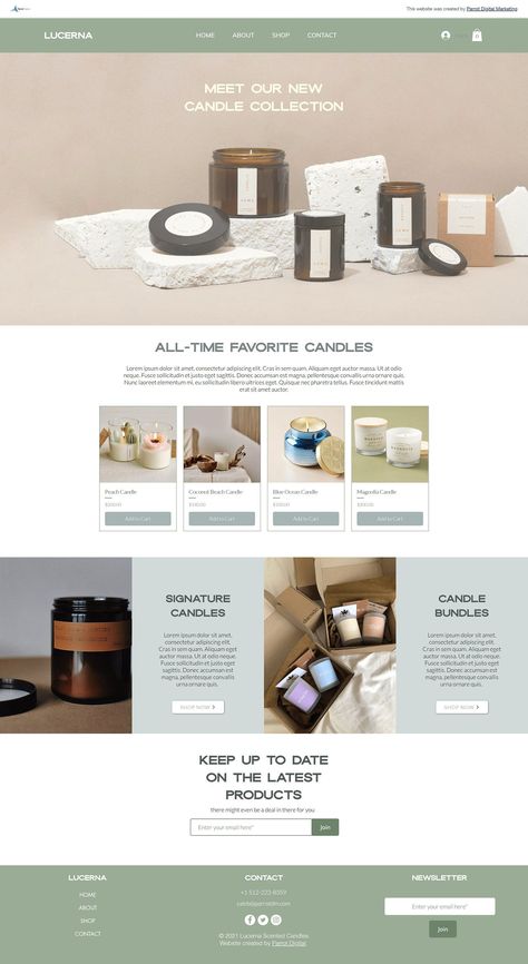 Create an online candle shop with unique candle store Wix templates. Sell candles online with a beautiful online store that's easy to set up and #Candle_Business_Website #Online_Shop_Website_Design_Layout #Candle_Website_Ideas #Candles_Website_Design Shopify Candle Website, Candle Business Website, Online Shop Website Design Layout, Candle Website Ideas, Candles Website Design, Candle Website Design Inspiration, Candle Website Design, Online Shop Website Design, Candle Website