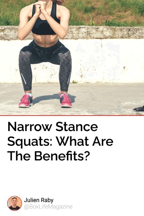 Should you perform narrow stance squats? What are the disadvantages and best-use cases? Here's everything you need to know about this popular squat position. Different Squats, Proper Squat, Proper Squat Form, How To Squat Properly, Inner Thigh Muscle, Squat Form, Quad Muscles, Compound Lifts, Squat Variations