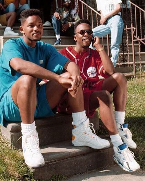 𝚃𝚑𝚛𝚘𝚠𝚋𝚊𝚌𝚔 80𝚜 90𝚜 00𝚜 𝚎𝚛𝚊 on Instagram: “Fresh Prince x Jazzy Jeff 🔥 #90s  #freshprince #willsmith #freshprinceofbelair #djjazzyjeff #jazzyjeff #90sera #90sfashion #90sstyle…” Jazzy Jeff, Fresh Prince, Will Smith, Some People, Dj, Prince, Hip Hop