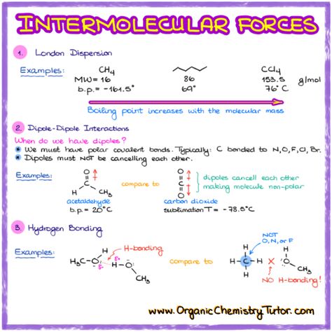 Organic Chemistry Tutor — Online Organic Chemistry Tutor Chemistry Intermolecular Forces, Intermolecular Forces, Chem Notes, School Revision, Organic Chemistry Tutor, Organic Chemistry Notes, Organic Chem, Biochemistry Notes, Organic Chemistry Study