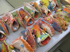 What's New in the Nelson Art Room?: 2nd Grade Taco Fish Super Clay Art, Elementary Clay, Sand Art Projects, Super Clay, Second Grade Art, Clay Art For Kids, Clay Projects For Kids, Art Elementary, Clay Lesson