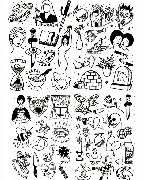 Vector Free Graphic Design, Beginner Tattoos, Sharpie Tattoos, Flash Tattoo Designs, Doodle Tattoo, Tattoo Stencil Outline, Cool Small Tattoos, Line Art Tattoos, Tattoo Art Drawings