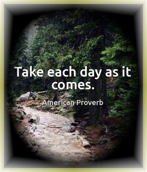 Take Each Day As It Comes Quotes, Ancient Proverbs, Yiddish Proverb, American Proverbs, Irish Proverbs, Good Morning Sunshine Quotes, Sunshine Quotes, Know Thyself, Proverbs Quotes