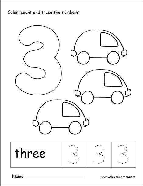 Number 3 tracing and colouring worksheet for kindergarten Number Three Worksheets For Preschool, Number 3 Worksheet Kindergarten, Number 2 Worksheets Preschool Free Printable, Number 1 2 3 Worksheet Preschool, Number Three Activities Preschool, Number 3 Tracing Worksheets, Number 3 Activities For Preschool Crafts, Number 3 Activity For Preschool, Number One Worksheet Preschool