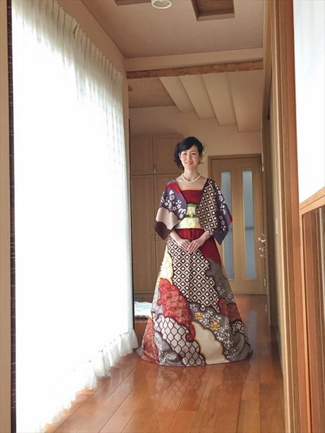 Brides In Japan Are Turning Their Traditional Kimonos Into Extraordinary Wedding Dresses