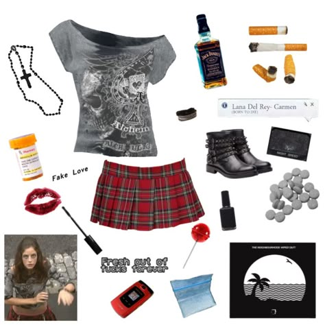 Skins Outfit Inspiration, Effy Outfit Aesthetic, Mandy Milkovich Season 1 Outfits, Skins Inspired Outfits, 00s Outfit Ideas, Effy Stonem Outfit, Megan Prescott, Skins Outfit, Effy Stonem Style