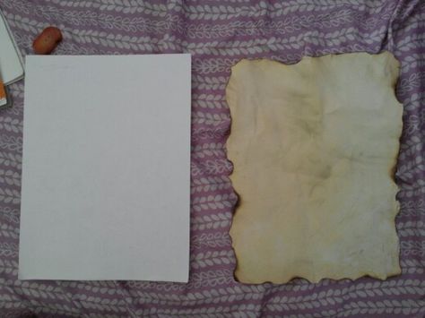 How to stain paper with coffee. Dip in coffee, then just burn the edges. And you got.. stained paper :) Burnt Edges On Paper, How To Burn Paper Edges, Coffee Dip, Bible Wrecking, Hymnal Crafts, Burnt Paper, Stained Paper, Coffee Paper, Scrapbook Letters