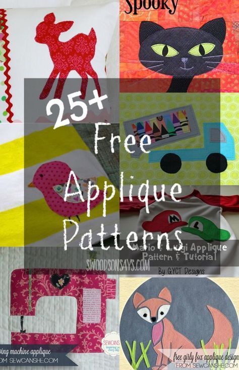 Applique Templates Free, Applique Designs Free, Machine Applique Patterns, Machine Applique Tutorials, Free Applique Patterns, Creeper Minecraft, Applique Tutorial, Applique Quilt Patterns, Applique Templates