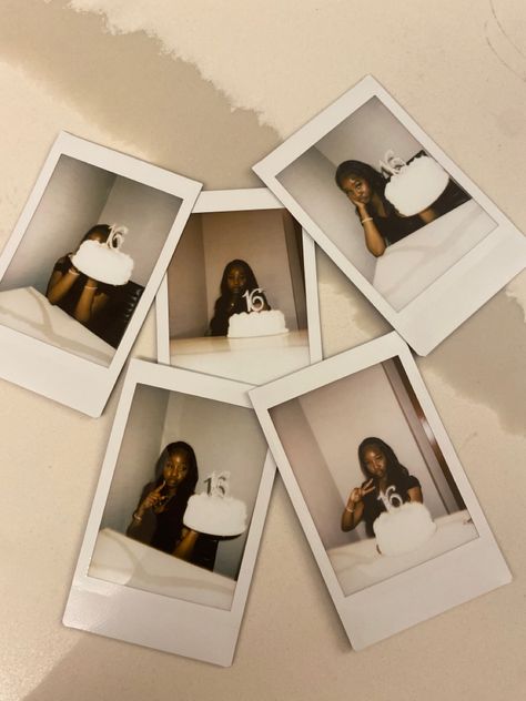 #polaroid #aesthetic #birthday #sixteen Birthday Polaroid Pictures Aesthetic, Polaroid Bday Pics, Hotel Birthday Aesthetic, Polaroid Birthday Pictures, Polaroid Pics Aesthetic, Birthday Polaroid Pictures, 16th Birthday Aesthetic, Sixteen Aesthetic, Polaroid Pictures Aesthetic