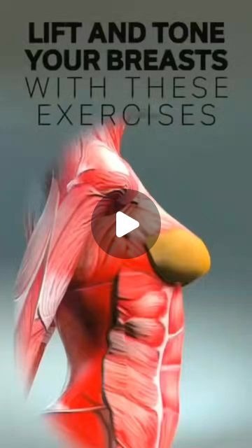 Healthy Book, Instagram Ladies, Breast Workout, Simple Exercises, Breast Health, Chest Workouts, Yoga Exercise, Tone Up, Back Exercises