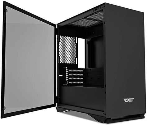 Amazon.com: darkFlash Micro ATX Mini ITX Tower MicroATX Computer Case with Magnetic Design Wide Open Door Opening Tempered Glass Swing Type Side Panel (DLM22 Black): Computers & Accessories Door Opening, Mini Itx, Open Door, Water Cooling, Computer Case, Door Opener, Gaming Computer, Motherboard, Gaming Pc