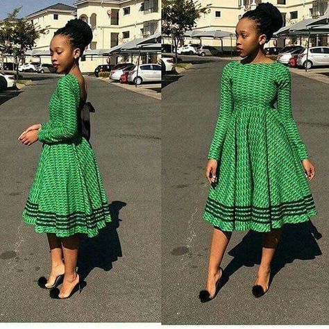 Sharon Ooja, Xhosa Attire, Africa Print, Shweshwe Dresses, Ethno Style, African Dresses Modern, Afrikaanse Mode, African Traditional Dresses, African Inspired Fashion