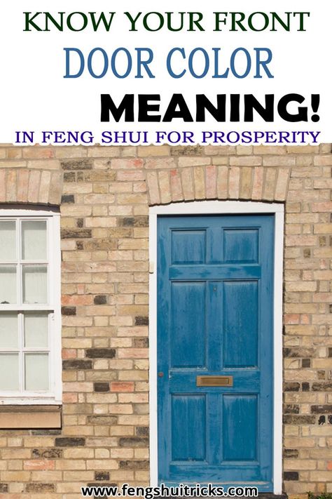 What do your door colors tell about you? find it out now Colors Meaning, Front Door Color, Pink Front Door, Money Abundance, Turquoise Front Door, Door Colors, Yellow Doors, Front Door Colors, Color Meanings