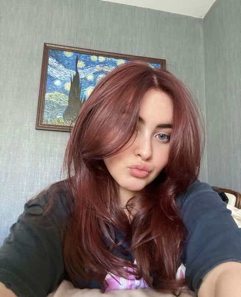 Red Hair Pale Skin, Hair Color For Morena Skin, Hair Color For Morena, Pale Skin Hair Color, Mahogany Hair, Hair Pale Skin, Cozy Interiors, Haircare Tips, Home Decor Cozy