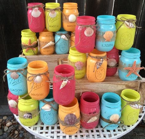 Mason Jars Luau Centerpieces, Moana Birthday Party Theme, Moana Theme Birthday, Baby Moana, Luau Theme Party, Hawaiian Luau Party, Luau Birthday Party, Hawaiian Birthday Party, Moana Birthday Party