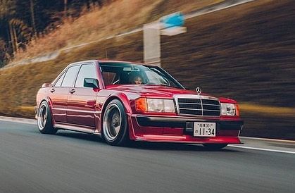 Wicked Mercedes Benz 190E Evolution I build from Japan with a helping of JDM Style!!! 🔥🔥🔥 / 📸🔑 Builde 190e Cosworth, Best Cars For Teens, Mercedes Benz C180, Benz 190e, Car For Teens, Mercedes Benz 190e, Mercedes 190, Jdm Wallpaper, Mercedes Benz Cars