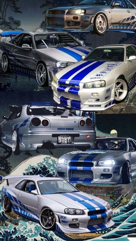 wallpaper skyline 34 R34 Wallpaper, R34 Skyline, Skyline R34, Jdm Cars, Jdm, Anime