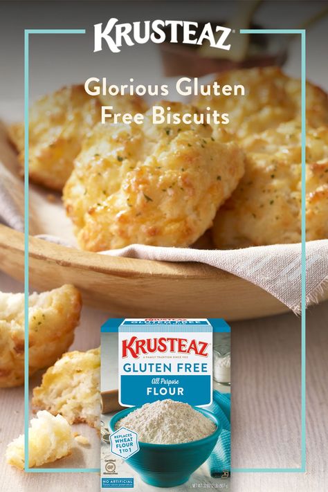 Your weekend biscuit fix is here. Biscuit Recipe Shortening, Biscuit Recipe All Purpose Flour, Krusteaz Biscuits, Perfect Biscuits, Krusteaz Recipes, All Purpose Flour Recipes, Gluten Free Flour Recipe, Baking Biscuits, Flour Biscuits