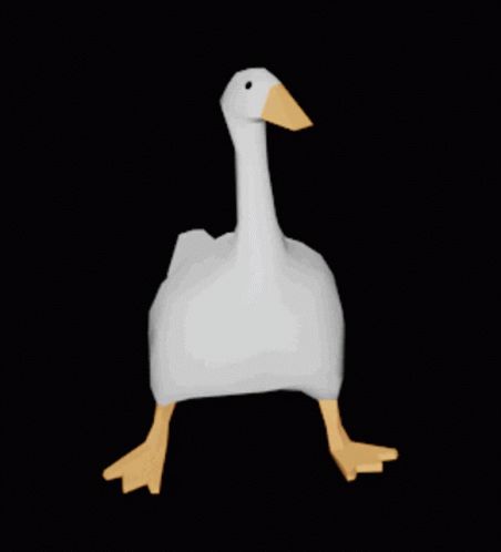 I Am The Glubglub Video, Cursed Duck, Goose Aesthetic, Bird Dancing, Cursed Videos, Duck Meme, Goose Game, Funny Goose, Funny Duck