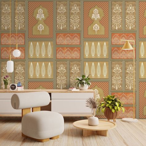 This Wallpaper item by ChristyWallStore has 198 favorites from Etsy shoppers. Ships from India. Listed on Aug 12, 2024 Wall Wallpaper Texture, Indian Inspired Decor, Indian Interior Design, 3d Living Room, Indian Luxury, Art Deco Color, Indian Living Rooms, Wallpaper For Home, Indian Interiors