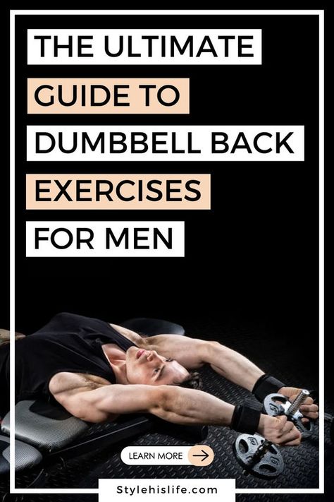 Want a back that turns heads? 🔥 Ditch the machines and grab some dumbbells! This guide reveals the best dumbbell back exercises for building a strong, chiseled back at home or in the gym. Learn proper form, get a workout routine, and unlock the secrets to that coveted V-taper physique. 

#backworkout #dumbbellexercises #fitnessformen #musclebuilding #workoutmotivation #homeworkout #strengthtraining #backday #fitnesstips
#gymmotivation #fitfam #bodybuilding #strongback #vtaper Dumbbell Exercises For Men, Back Exercises For Men, Dumbbell Back Exercises, Back Workout For Men, Back Workout Men, Dumbbell Back Workout, Back Workout Routine, Exercises For Men, Dumbbell Exercises