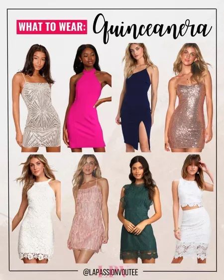 What Do You Wear To A Quinceanera As A Guest, Quincenera Guest Outfit Dresses, What To Wear To A Quinceanera, Sweet 16 Outfit Ideas Guest, Quinceanera Outfit Ideas, Quinceañera Guest Outfit, Outfits For A Quinceanera Guest, Sweet 16 Guest Outfit, Quinceañera Outfits For Guest