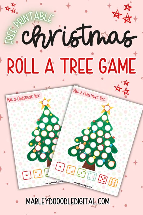 Get into the holiday spirit with this free Roll a Christmas Tree dice game. It's a simple and fun activity for kids and adults alike. Perfect for Christmas parties, family game nights, or classroom fun. Download now for instant festive entertainment! Christmas Candy Dice Game Free Printable, Christmas Party Games For 2nd Grade, Roll A Santa Dice Game, Christmas Tree Games For Kids, Roll The Dice Game For Kids, Roll A Christmas Tree Dice Game, Elementary Christmas Party Games, Kindergarten Christmas Party Activities, Roll A Snowman Dice Game Free Printable