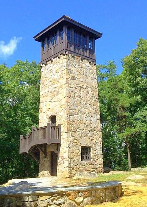 Rock Nature, Conservation Corps, Fire Tower, Storybook Homes, Civilian Conservation Corps, Castle Home, Stone Tower, Lookout Tower, Tower Building