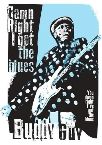 Buddy Guy, Concert Poster, Concert Posters, Guitarist, Guitar, Concert, Art Prints, The Originals, Movie Posters