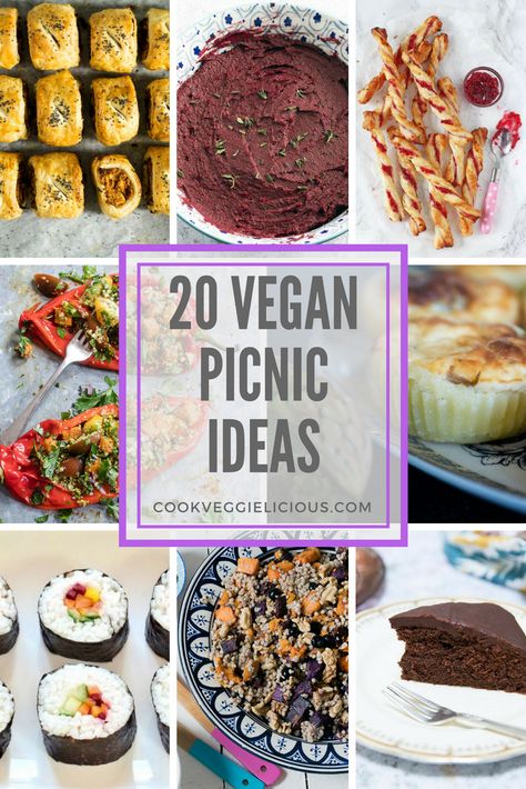 What's your must-make for a vegan picnic? If you're drawing a blank don't worry - there are some mouth-watering ideas here that are perfect for any al fresco occasion. Vegan Picnic Ideas, Vegan Picnic Food, Family Picnic Foods, Vegetarian Picnic, Camping Food Ideas, Vegan Picnic, Vegan Summer Recipes, Vegan Grilling, Vegan Kids