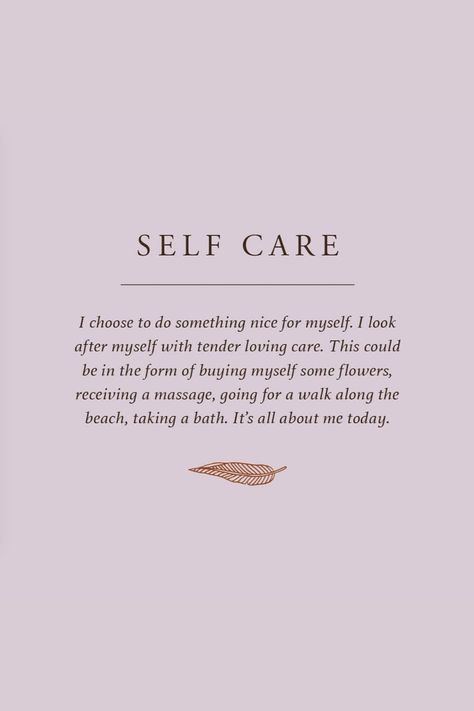 Importance Of Self Care, Something Nice, Mind Body And Spirit, Care Quotes, Positive Self Affirmations, Happy Words, Reminder Quotes, Pinterest Account, Healing Quotes