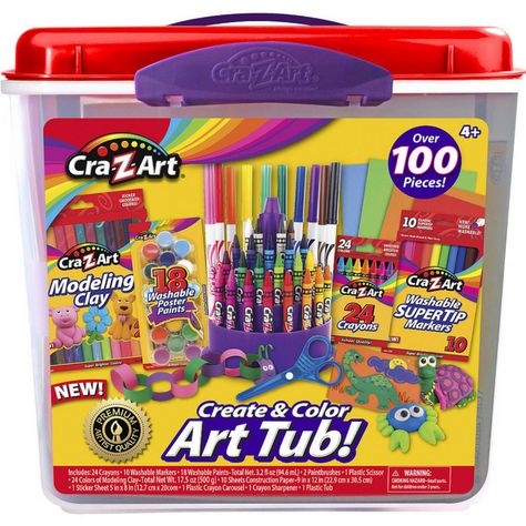 Cra Z Art, Kids Camping Gear, Storage Unit Organization, Safety Scissors, Remote Control Cars Toys, Board Game Storage, Bic Pens, Crayola Markers, Storage Room Organization