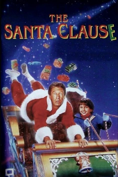 The Santa Clause movie poster Christmas Movie Posters & Artwork #Christmasmovies #Christmas #movieposters #seasonal #snowmovies #dramamovies #actionmovies #scifimovies #adventuremovies #fantasymovies Scott Calvin, Santa Claus Movie, The Santa Clause, Christmas Movies List, Full Mon, Disney Gif, Kids' Movies, Adventure Movies, Santa Clause