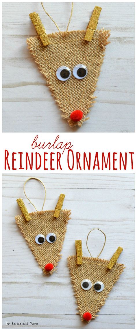 Kids will love making this TRIANGLE shaped reindeer ornament inspired by a favorite Christmastime character, Rudolph the Red Nosed Reindeer for the Christmas tree. Classroom Christmas, Reindeer Ornament, Rudolph The Red Nosed Reindeer, Reindeer Ornaments, Christmas School, Preschool Christmas, Easy Christmas Crafts, Rudolph The Red, Red Nosed Reindeer