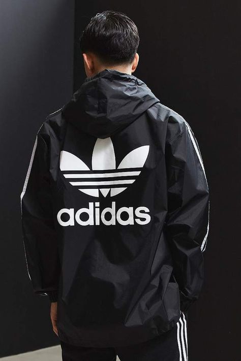 ESSENTIAL PULLOVER WINDBREAKER FROM ADIDAS - Check it out now - Adidas Anorak Jacket #adidas #adidasoriginals #fashion Adidas Pullover, Adidas Windbreaker, Diy Travel, Adidas Fashion, Pullover Windbreaker, Anorak Jacket, Adidas Sport, Couple Outfits, Sports Jacket