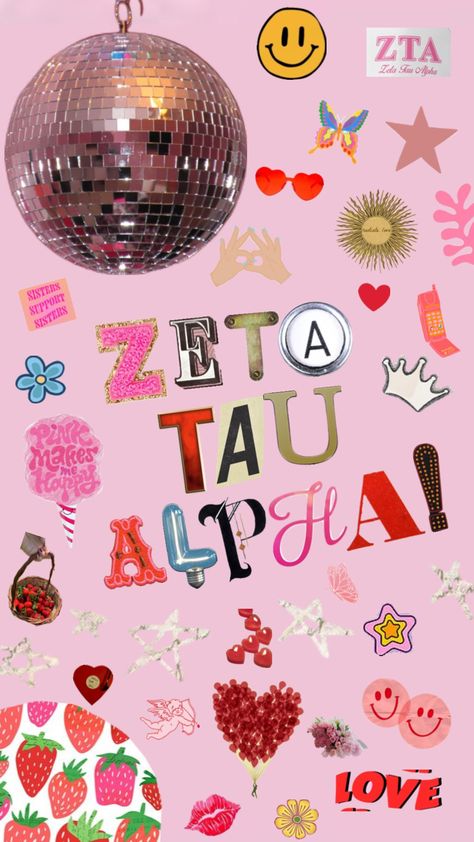 #zetataualpha #zta #zeta #sororitycollage #sorority #greeklife #panhellenic Zeta Tau Alpha, Make Happy, Greek Life, Sorority, Your Aesthetic, Connect With People, Creative Energy, Energy, Pink