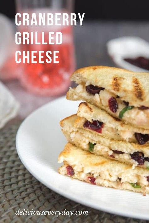 Cranberry Grilled Cheese, Vegetarian Christmas Dinner, Vegetarian Christmas Recipes, High Protein Dishes, Holiday Baking Christmas, Vegetarian Recipes Dinner Healthy, Vegetarian Christmas, Manchego Cheese, Cranberry Cheese