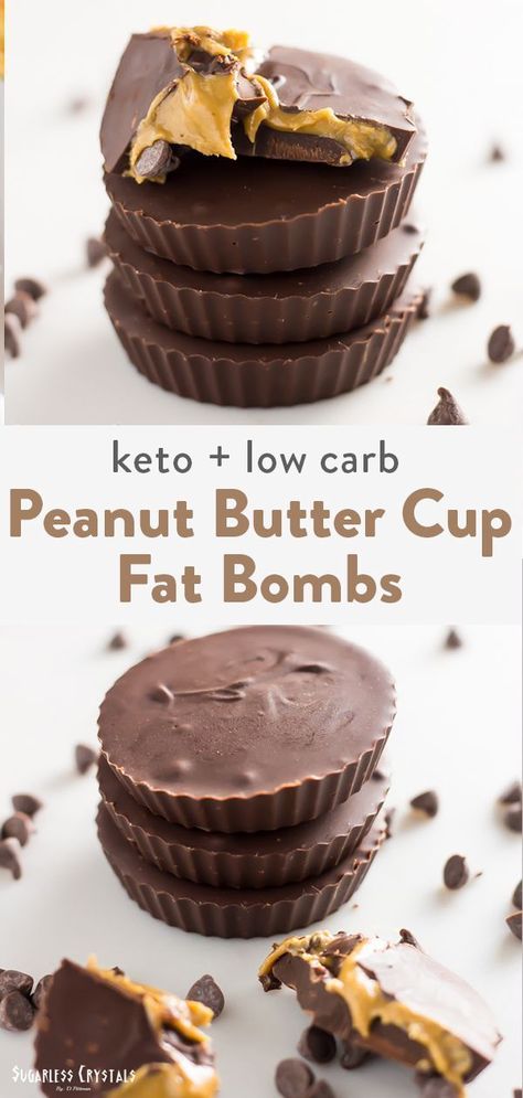 Keto Peanut Butter Cups, Keto Peanut Butter, Bakers Chocolate, Low Carb Peanut Butter, Keto Candy, Peanut Butter Cup, Sugar Free Desserts, Keto Cookies, Sugar Free Chocolate