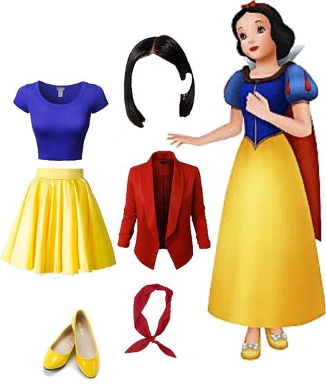 Disney Bounding Snow White, Snow White Aesthetic Outfit, Snow White Diy Costume, Snow White Outfit Ideas, Snow White Inspired Outfit, Snow White Fancy Dress, Snow White Inspired Dress, Snow White Outfit, Adult Princess Costume