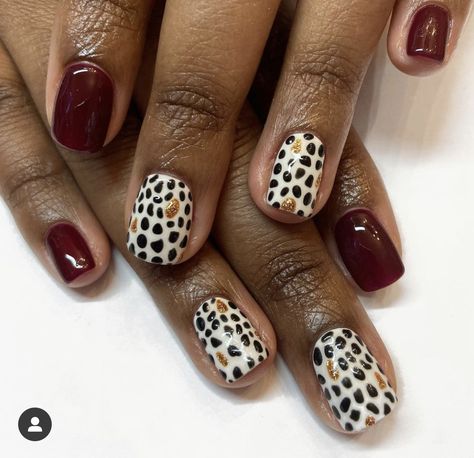 Luxury Manicure, Boho Nails, Animal Print Nails, Nail Design Ideas, Autumn Nails, Nails Magazine, Mani Pedi, Dalmatian, Halloween Nails