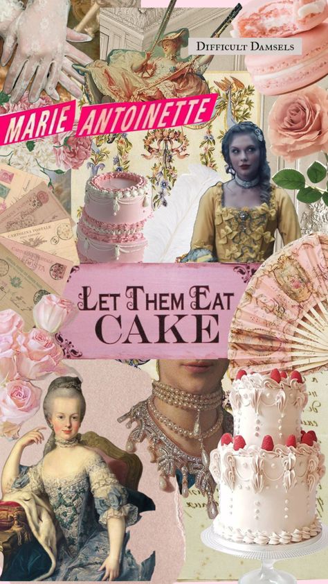 French Revolution Party, Let Them Eat Cake Marie Antoinette, Let Them Eat Cake Aesthetic, Cake Marie Antoinette, Marie Antoinette Aesthetic, Vegas Aesthetic, Craft Shack, Moms Birthday, French Revolution