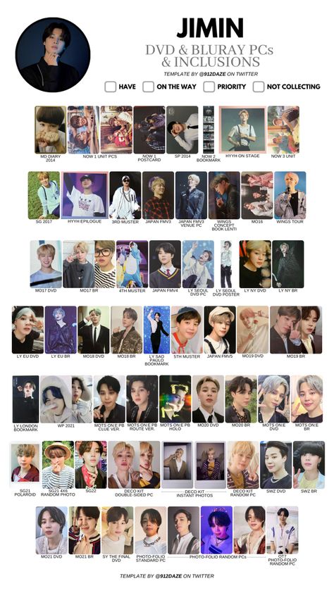 Dvd Template, Bts Wings Tour, Wings Tour, Photo Card Template, Postcard Template, Letter Stickers, Photo Card, Bts Photo, Bts Jimin