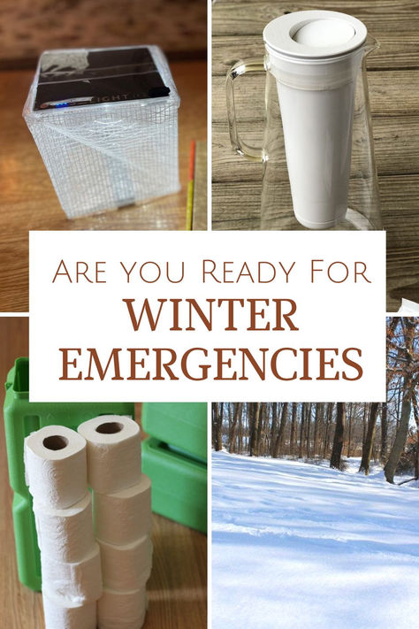 Cold weather is here and now is the time to make sure we are ready for winter emergencies. Most of us have enough food in our cabinets that we could survive a few days of weather issues, but many people just don’t think they will have to worry about being ready for any emergencies. Here are a few basic things we all need to do now to make sure we are prepared for what can come in the next few months. AD Winter Prepper List, Preparing For Cold Weather, Winter Weather Preparedness, Cold Weather Preparation Tips, How To Prepare For Power Outage Winter, Prepping For Winter, Snow Storm Preparation, Winter Hacks Cold Weather, Power Outage Preparedness