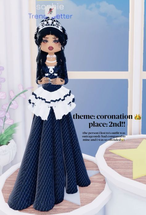 Dress To Impress Outfits Roblox Game Theme Coronation, Dti Outfits Coronation, Dti Theme Coronation, Dress To Impress Theme Coronation, Coronation Dress To Impress Outfit, Dti Fits Coronation, Coronation Aesthetic, Royalty Dress To Impress, Boho Dress To Impress