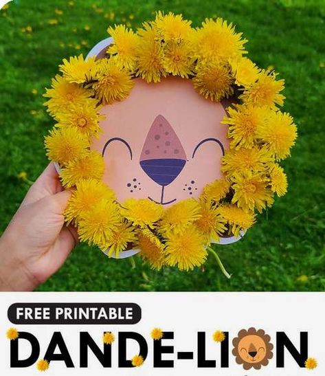 Easter Story Eggs, Lion Flower, Lion Craft, Doily Art, Alphabet Letter Crafts, Gingerbread House Parties, Dandelion Art, Beetlejuice Halloween, Easter Story